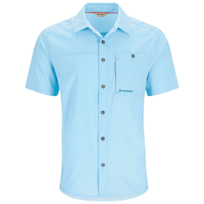 Рубашка Simms Challenger SS Shirt, Sky, L