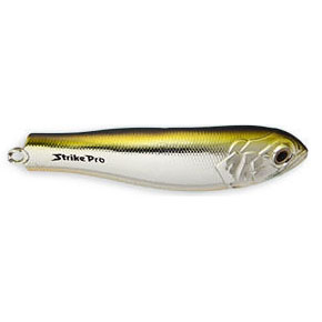 Блесна Strike Pro Salmon Profy 90CD шумовая незацепляйка двойник 22гр. 9см PST-03CD#A122