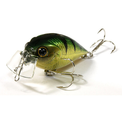 Воблер Lucky Craft Shallow Cra-Pea цв. Aurora Green Perch