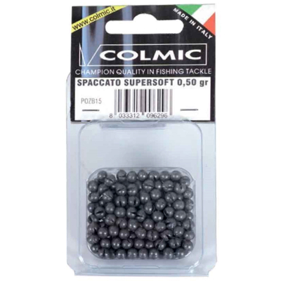 Мягкая дробь в блистере Colmic P.Spaccato Supersoft 0,50гр. (B.100гр) (POZB15)