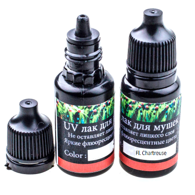 Лак UV для вязания мушек Fl. Chartreuse, 5ml