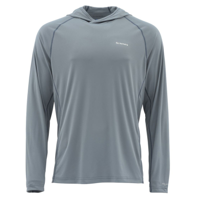 Термофутболка Simms SolarFlex Hoody, Storm Heather, XL
