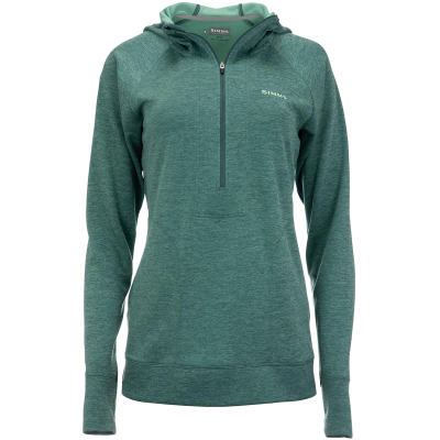 Термофутболка Simms Women's Bugstopper Hoody, Avalon Teal Heather, S