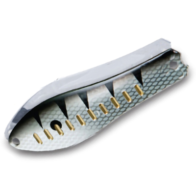Блесна колеблющаяся Akara Action Series Profi 95 28гр. цвет AK5/Sil