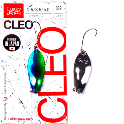 Блесна колеблющаяся Lucky John Cleo 31мм 2.5гр. цв. 032