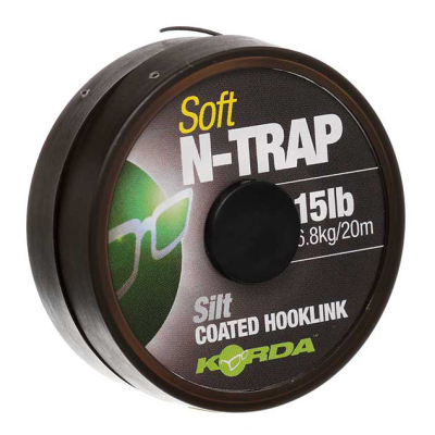 Поводковый материал Korda N-Trap Soft Silt 20lb 20м