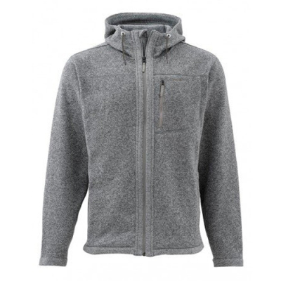 Куртка Simms Rivershed Full Zip Hoody, Smoke, XXL