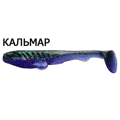 Силиконовая приманка Crazy Fish Tough 4" 48-100-50d-6 кальмар цв. northern ligh