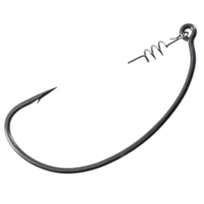 Крючки офсетные Daiwa Steez Worm Hook SS Screw Keeper #6/0 (3PCS)