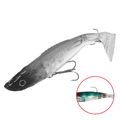 Силиконовая приманка оснащенная Mikado Crystal Fish WXH-59-8см цв. 37 (1уп.-2шт.)