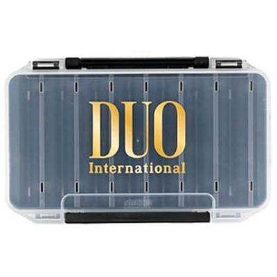 Коробка для приманок DUO Revers Lure Case 100 #Pearl Black/Gold Logo