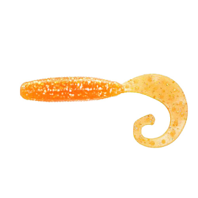 Силиконовая приманка Reins Fat G Tail Grub 3" цв. B29 Orange Gold