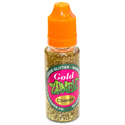 Аттрактант "Жидкая блёстка" (Aroma "Liquid glitter"), золото (gold), сыр (cheese)-LGGOLD20CH