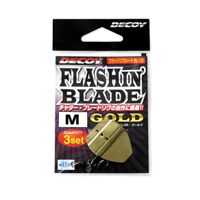  Приманка Decoy Flashing Blade Gold M BL-1G