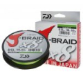 Леска плетеная Daiwa J-Braid X8 300m 0.16mm (флуор.-желтая)