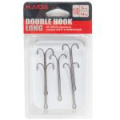Крючок двойной Kaida Double Hook Long 1/0 5шт
