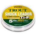 Леска флюорокарбоновая Varivas Trout Shock Leader Fluoro Ti-F 30m 0.5 2LB
