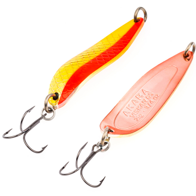 Блесна колеблющаяся Akara Action Series Viskan 80 21 гр. цвет AB61