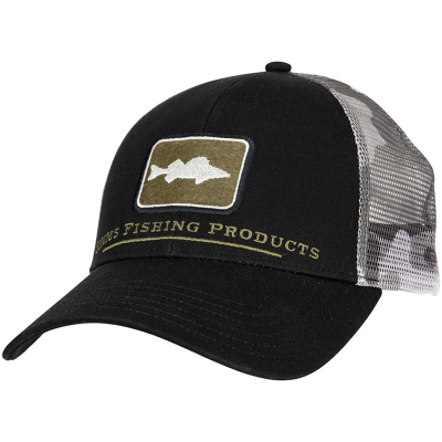 Кепка Simms Walleye Icon Trucker, Woodland Camo Sandbar