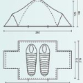 Палатка Campack Tent Hill Explorer 2