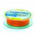 Леска плетеная Hanzo Pandora Premium X8 150м Orange 0.14mm 8.2 кg, #0.8