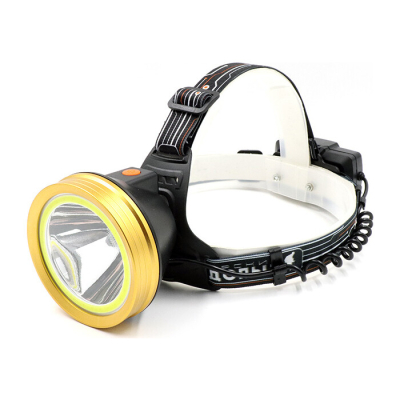 Фонарь налобный "Сибирский Следопыт-Ring Light", 1 LED + 1 COB, аккум. 220В