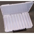 Коробка для воблеров Kosadaka TB-S31A-CL, 34*21.5*5см, двухсторонняя, прозрачная