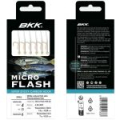 Оснастка сабик BKK Micro Flash NFA-01 (White natural fish skin + Green resin) A-BX-0004