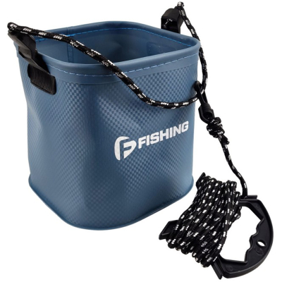 Ведро для воды квадратное F-Fishing EVA 6л