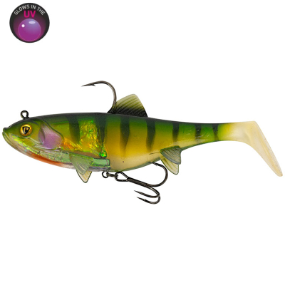 Мягкая приманка Fox Rage Ultra UV Replicant Wobble Colours 155g 9"/23cm цв. UV Stickleback (NRE043)