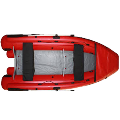 Надувная лодка ПВХ Фрегат M-400 FM Lux красный