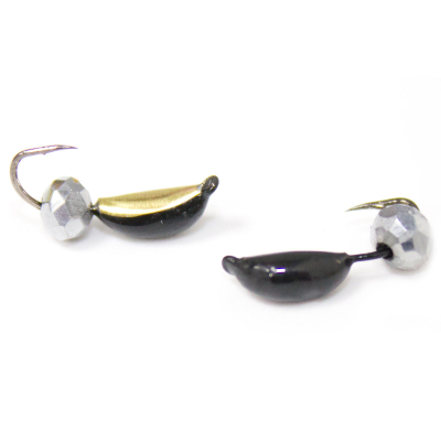 Мормышки Зеркальце №2 (чл)+диско серебро (0,4)