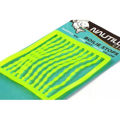 Стопор Nautilus Boilie Stops Soft Yellow*