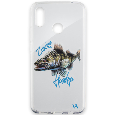 Чехол силиконовый Veduta Huawei P Smart Plus - Zander Hunter