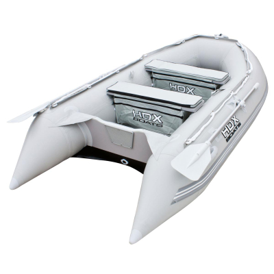 Лодка надувная HDX Oxygen 390 AL, цвет серый
