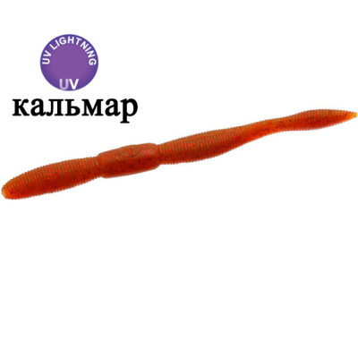 Силиконовая приманка Flagman Piton 5" цв. UV motor oil 6pc squid