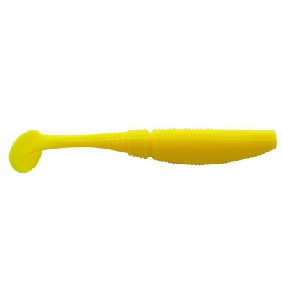 Виброхвост Mottomo Typhoon 7,5см Soft Yellow 15шт.