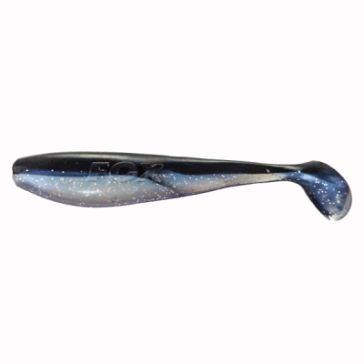 Силиконовая приманка Fox Rage Zander Pro Shad 12cm - Black n Snow NSL544