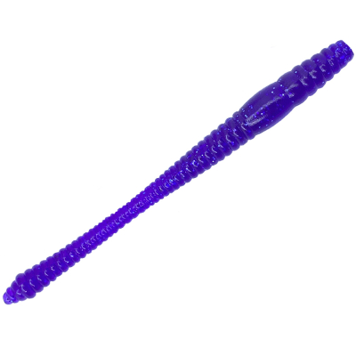 Силиконовая приманка МикроDжиг MicroWorm 2.5" 65мм цвет Фиолетовый Темный