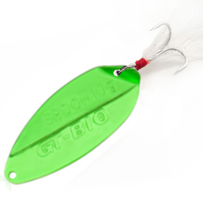 Блесна GT-BIO Fractured Fish 10гр., зеленый  GT-32T