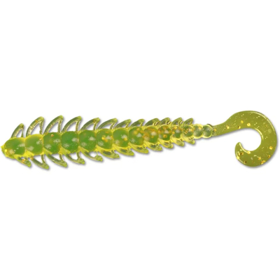Силиконовая приманка Forsage Minnow twister 2.4" 6 см #007 Lemon gold (12 шт)