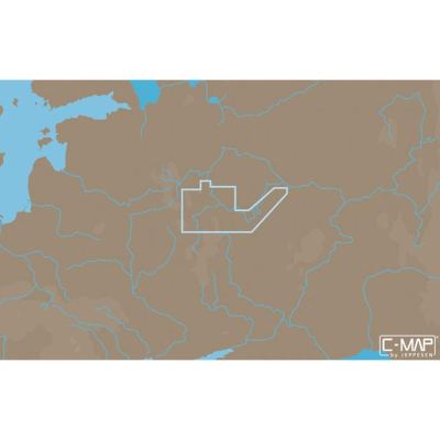 Карта C-MAP Lowrance RS-N220 "Москва канал и река Ока"