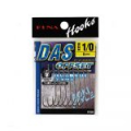 Офсетные крючки Hayabusa FF309 DAS #1/0 тефлон (8шт)