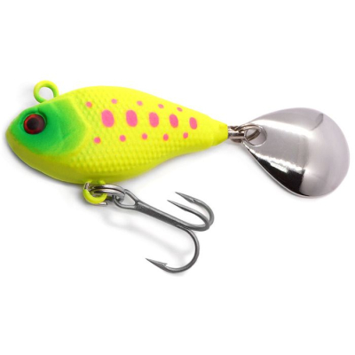 Джиг-спиннер Kosadaka FISH DARTS FS1-10 25mm 10g цвет TGP