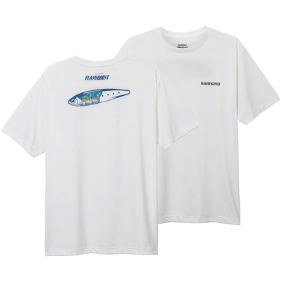 Футболка Shimano SH-005V WHI XL