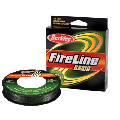 Шнур плетеный Berkley FireLine Lo Vis Green Braid 110m - 0.40mm
