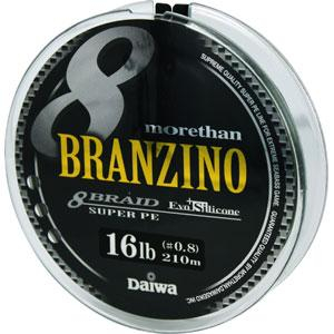 Шнур плетеный Daiwa Morethan Branzino 8 Braid+Si 210m - 0.205mm