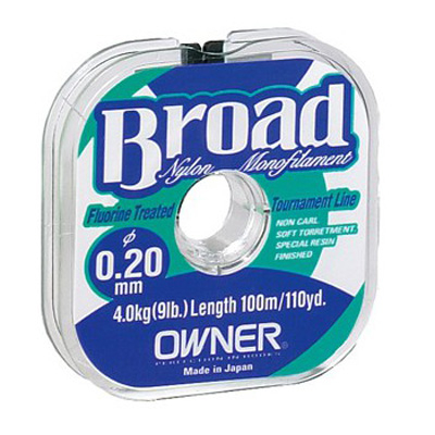 Леска Owner Broad 100m 0.08mm