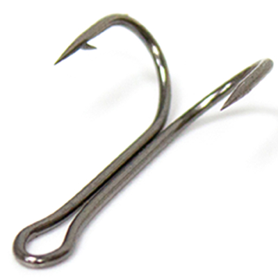 Крючки двойные Kota kumho-short double hook Black Nickel 5 pcs №2