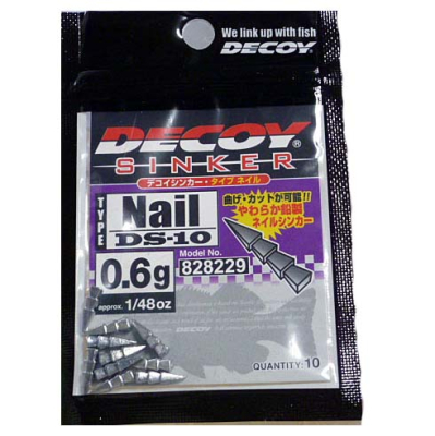 Грузик Decoy Nail DS-10 0.6g